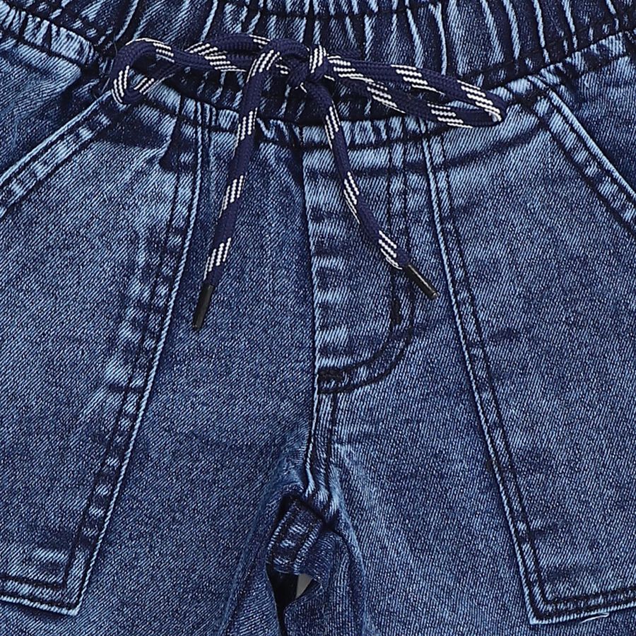 Boys' Jeans, गहरा नीला, large image number null