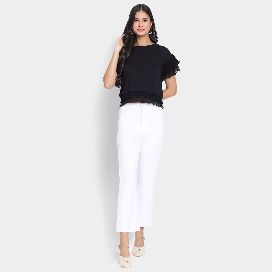 Ladies' Trousers, White, large image number null