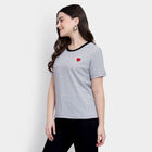 Round Neck T-Shirt, White, small image number null