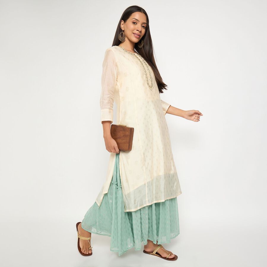 Ladies' Lehenga Skirt, हल्का हरा, large image number null