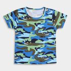Infants' 100% Cotton T-Shirt , नेवी ब्लू, small