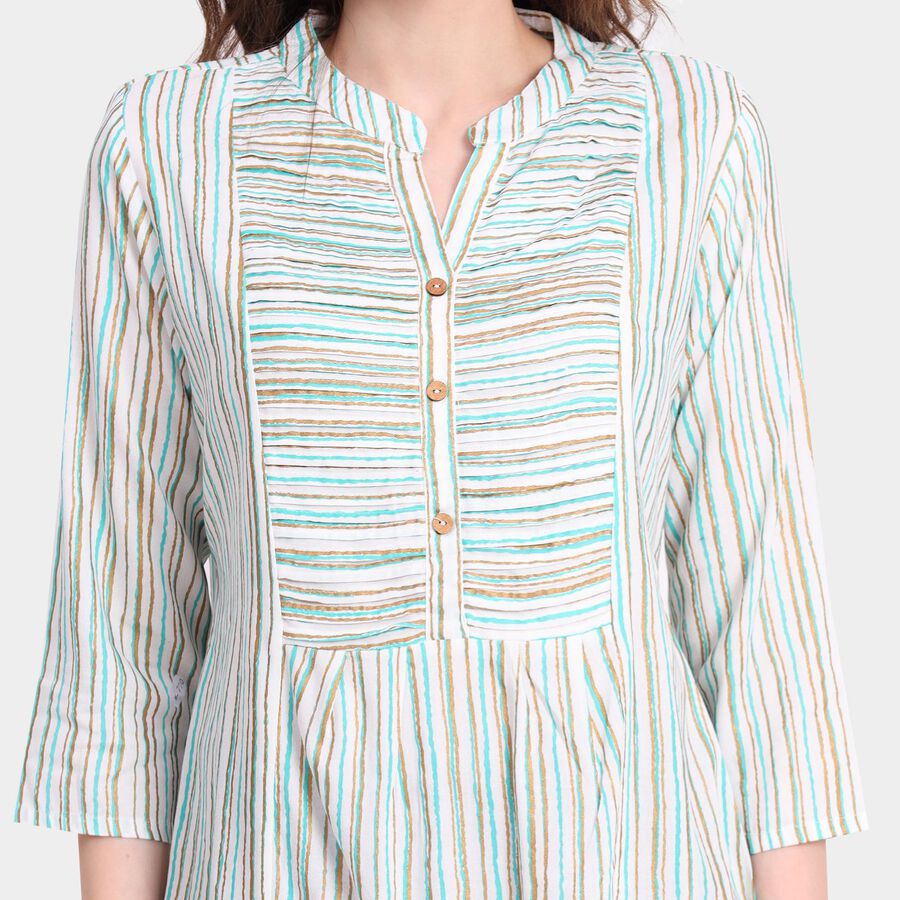 Ladies' Kurta, हल्का हरा, large image number null