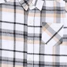 Boys' 100% Cotton Casual Shirt, ऑफ व्हाइट, small image number null