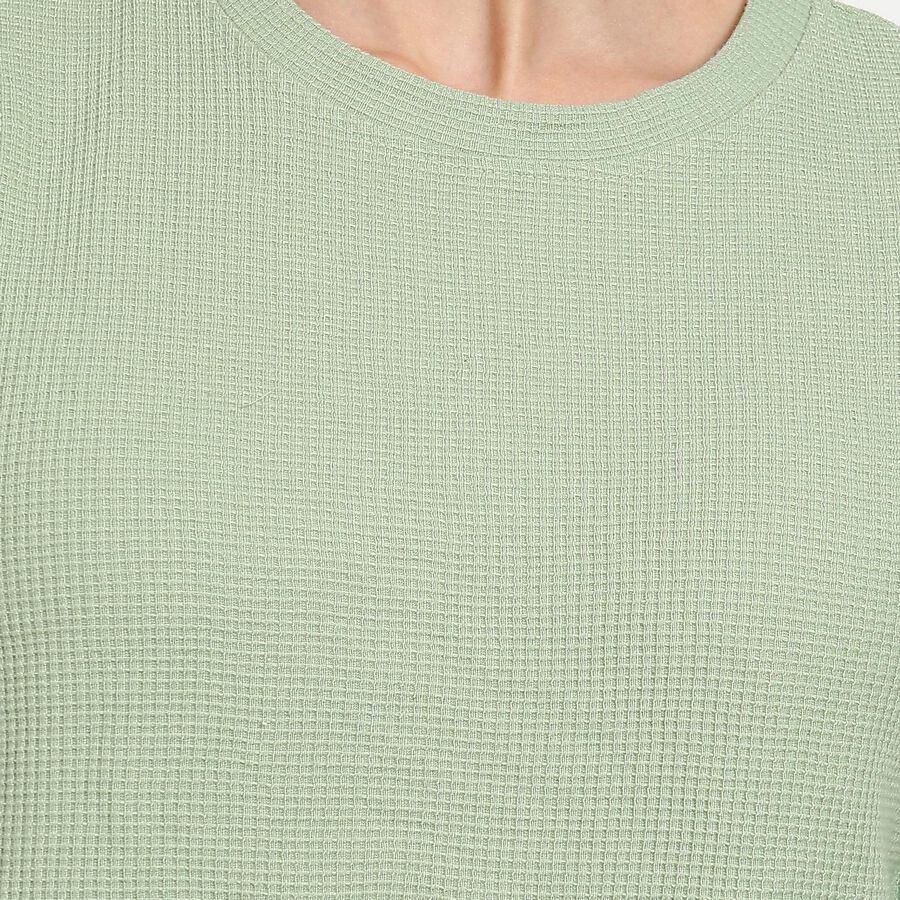Ladies' Night Suit, Light Green, large image number null