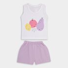 Infants' 100% Cotton Short Set , लाइलेक, small