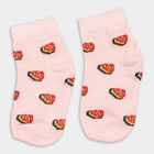 Girl's Socks (Pack of 2), पीच, small