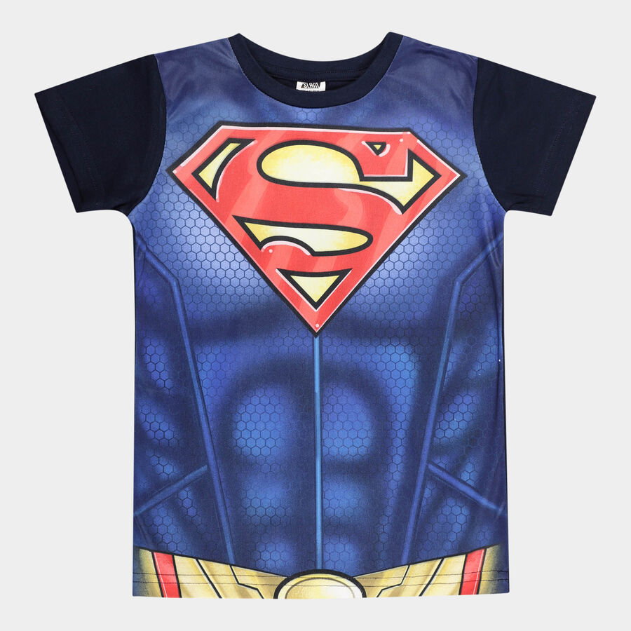 Boys T-Shirt, Navy Blue, large image number null