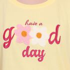 Ladies' Round Neck T-Shirt , पीला, small image number null