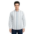 Men's Light Blue Cotton Casual Shirt, हल्का नीला, small