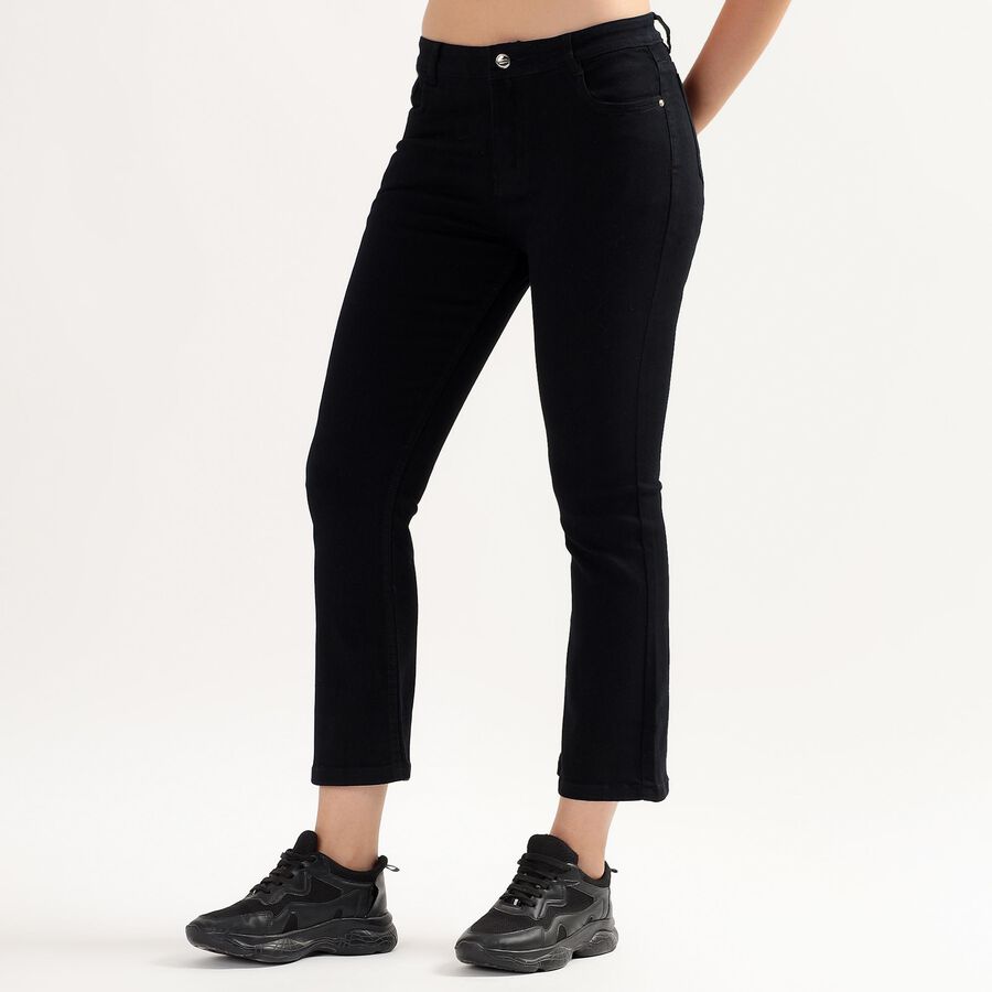 Ladies' Low Rise Jeans , Black, large
