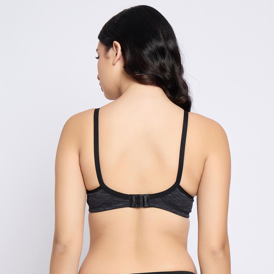 Ladies' Bra, चारकोल, large image number null