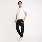 Men's 100% Cotton Slim Fit Casual Trousers , नेवी ब्लू, small image number null