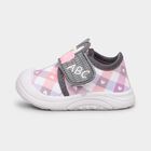 Girls Bright Pink Velcro Casual Shoes, गुलाबी, small