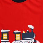Infants' Red Cotton Round Neck Casual T-Shirt, Red, small