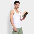 Men's 100% Cotton Vest , White, small image number null