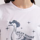 Ladies' Round Neck T-Shirt, White, small image number null