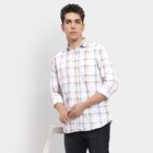 Men's 100% Cotton Casual Shirt , Beige, small image number null