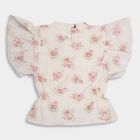 Girls' T-Shirt, Off White, small