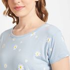 All Over Print Night Suit, हल्का नीला, small image number null