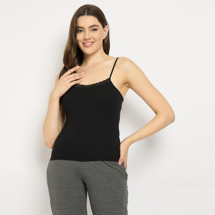 Ladies' Slips, काला, large image number null