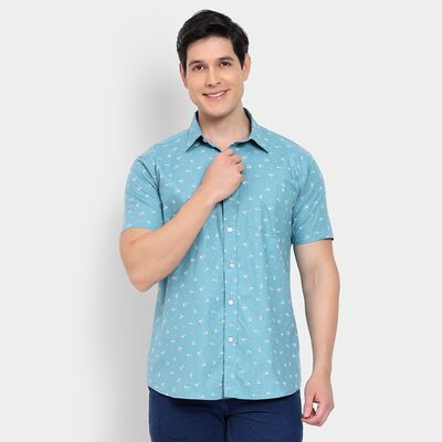 Men's 100% Cotton Casual Shirt