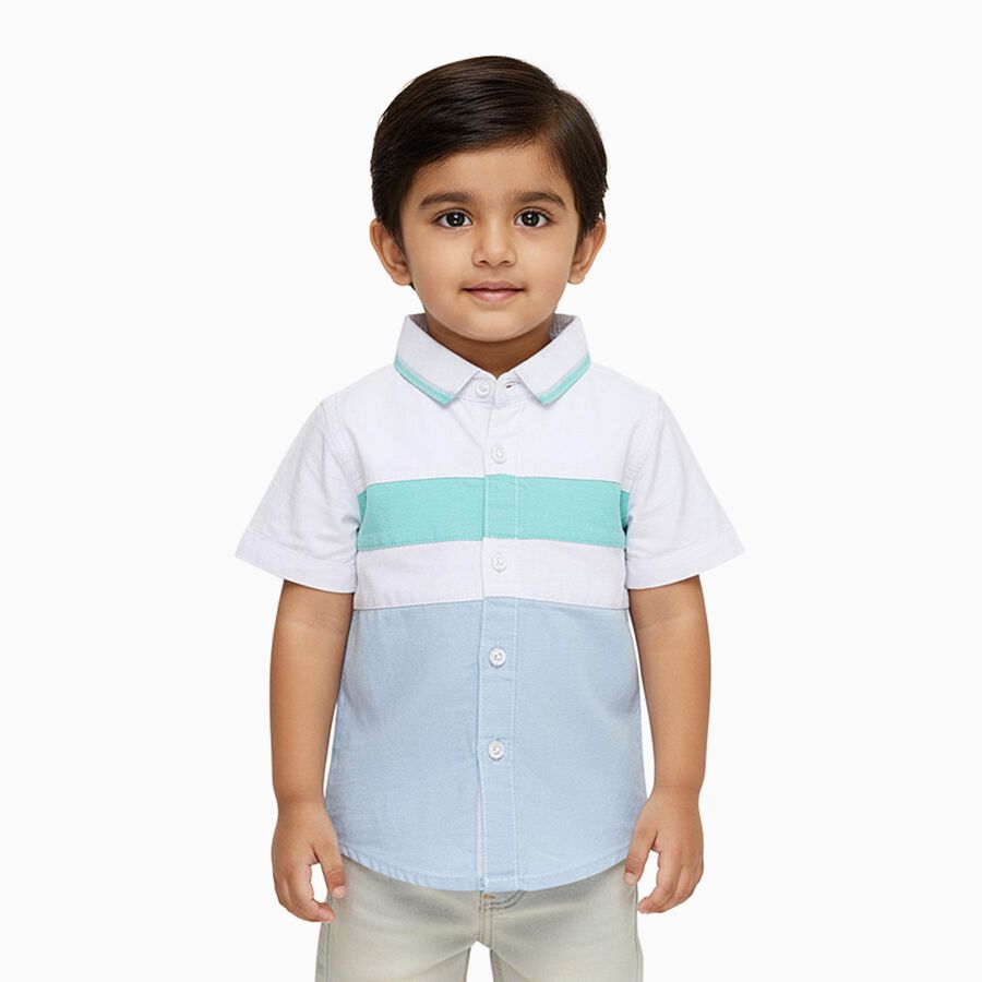 Infants' 100% Cotton Shirt, सफ़ेद, large image number null