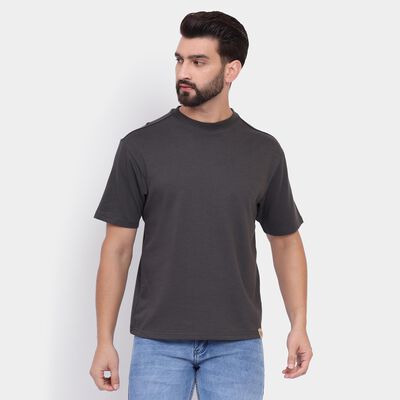 Men's Round Neck Half Sleeves T-Shirt 
