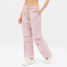 Ladies' 100% Cotton High Rise Trouser, Lilac, small image number null