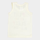 Infants Solid Vest, Yellow, small image number null