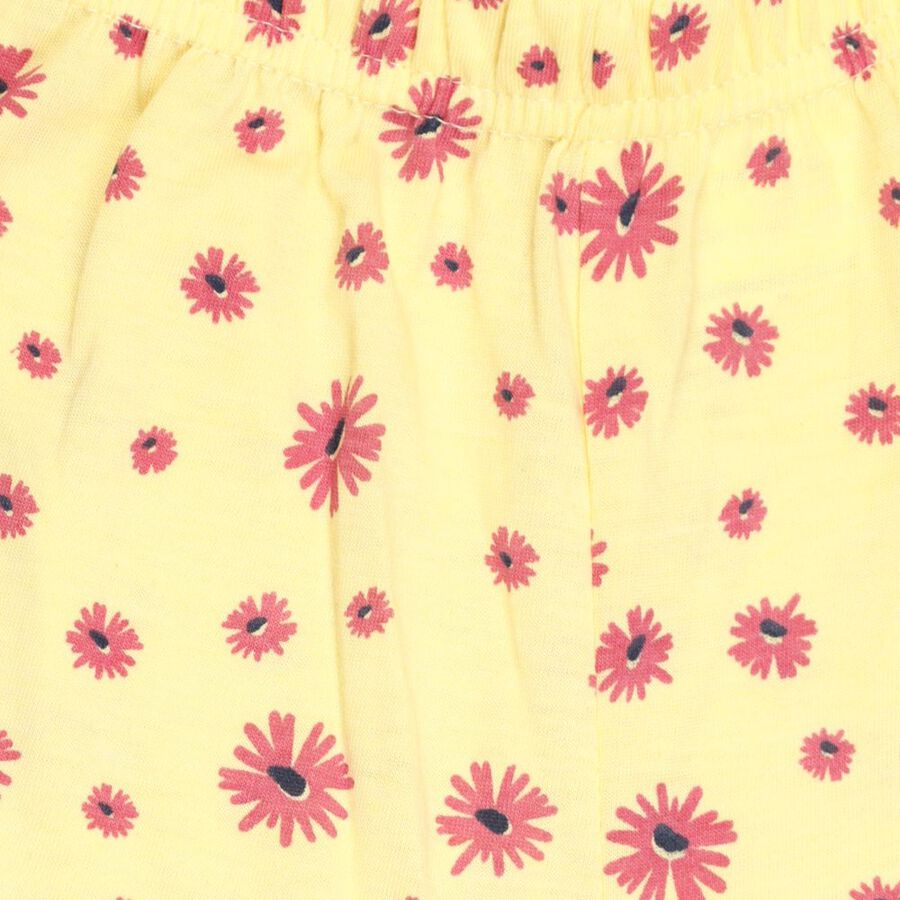 Girls' Pyjama, Yellow, large