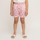 Girls' Light Pink Regular Fit Printed Bloomers, हल्का गुलाबी, small image number null
