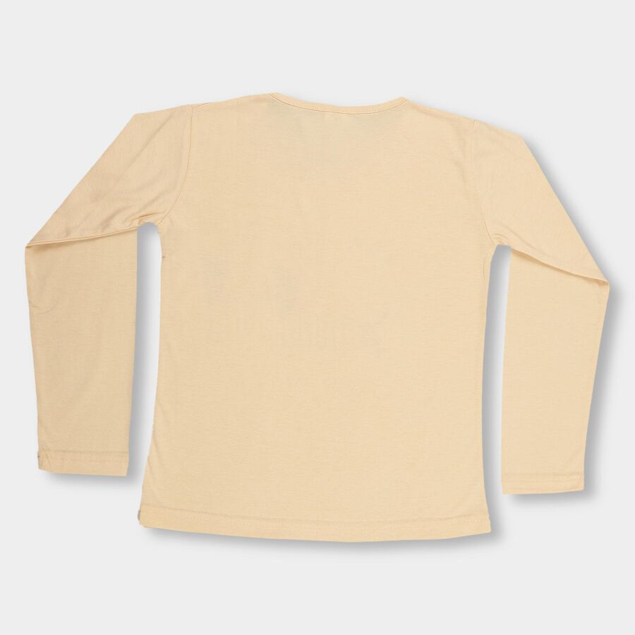 Girls' Top , Beige, large image number null