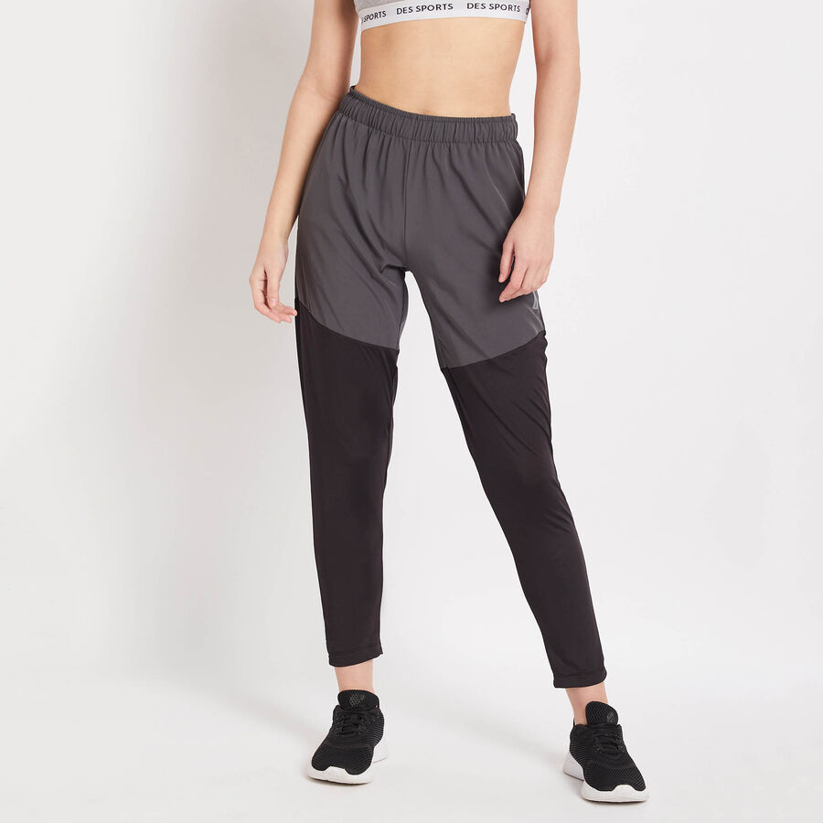 Cut & Sew Joggers, काला, large image number null