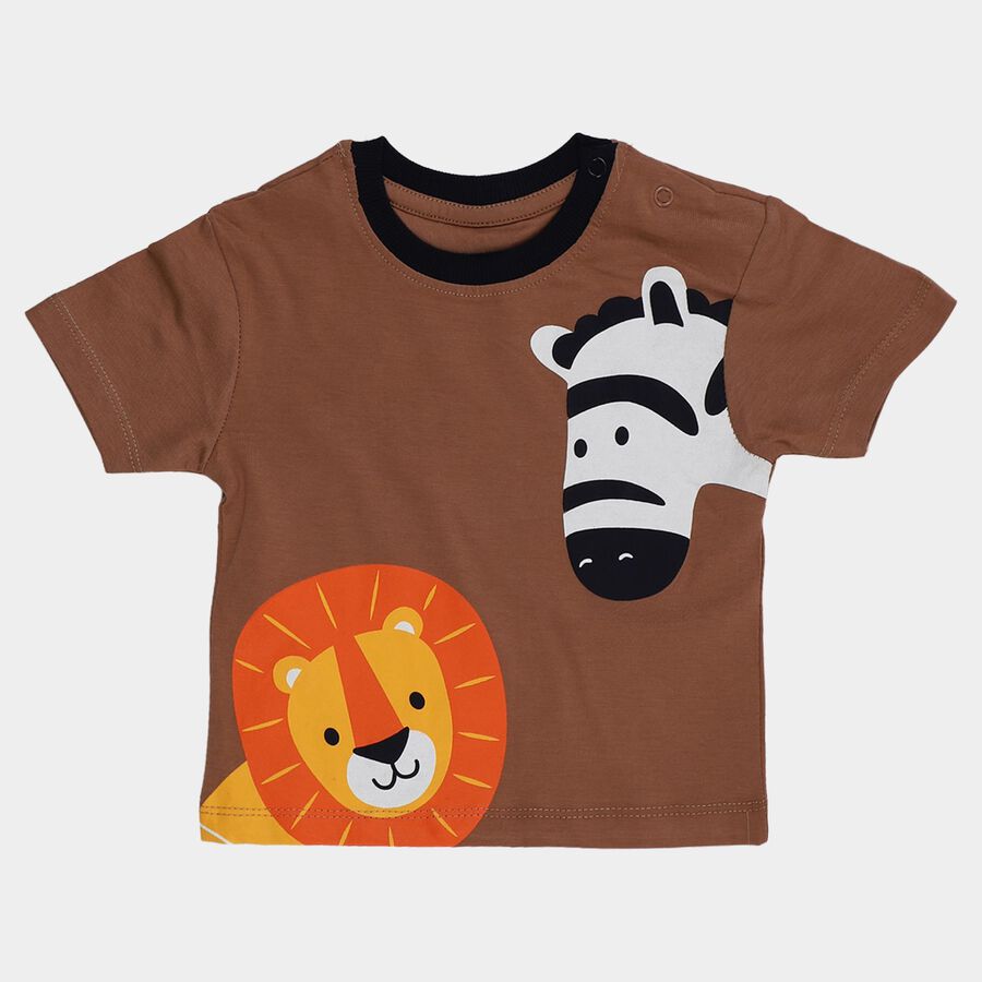 Infants' T-Shirt, Beige, large