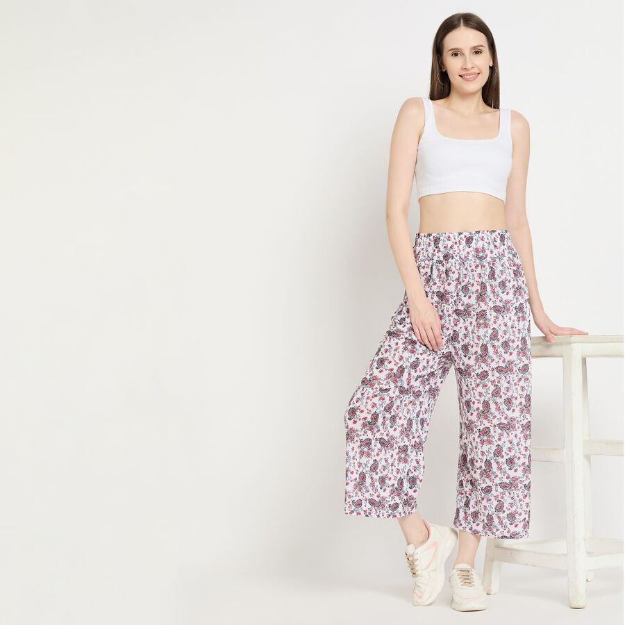 Ladies' Trousers, सफ़ेद, large image number null