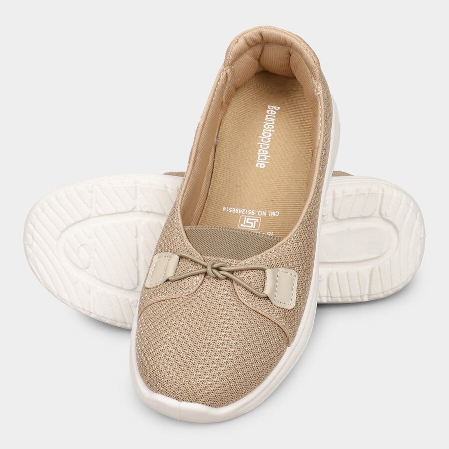 Ladies' Shoes, Beige, large image number null