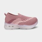 Girls Muted Dusty Rose Pink Slip-On Casual Shoes, Pink, small image number null