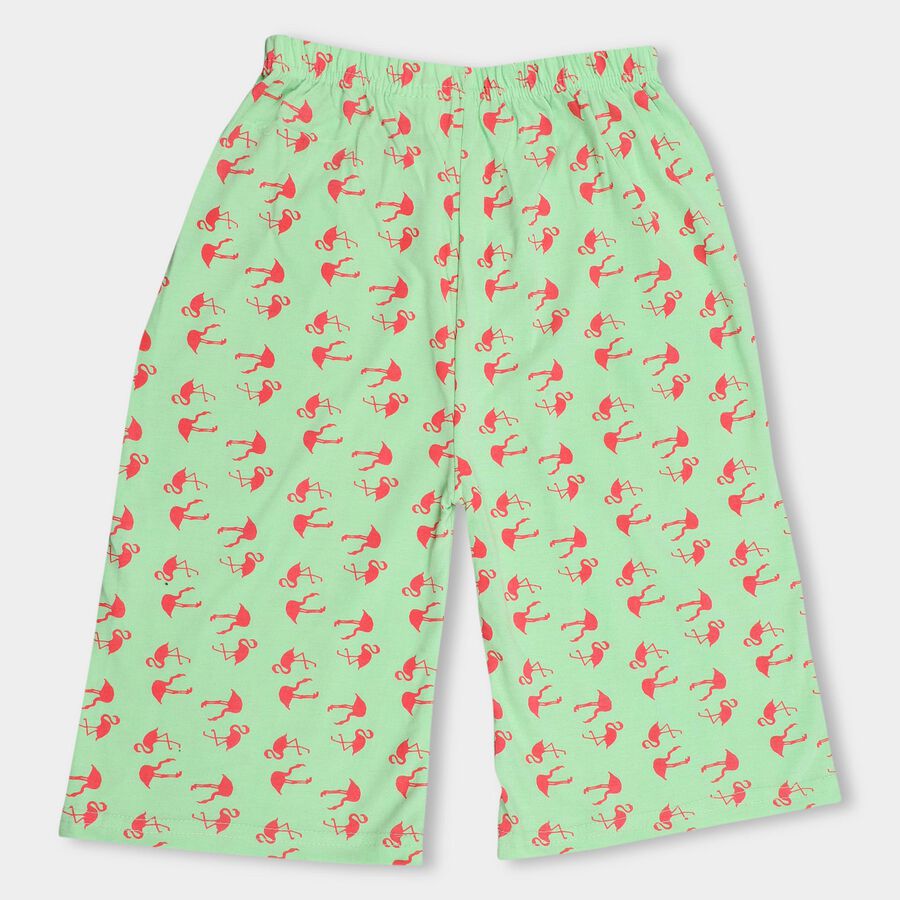 Girls' Pull Ups Capri, Light Green, large image number null