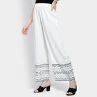 Printed Palazzo, ऑफ व्हाइट, small image number null