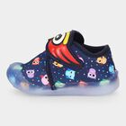 Girls' Blue Slip-On Casual Shoes, Blue, small