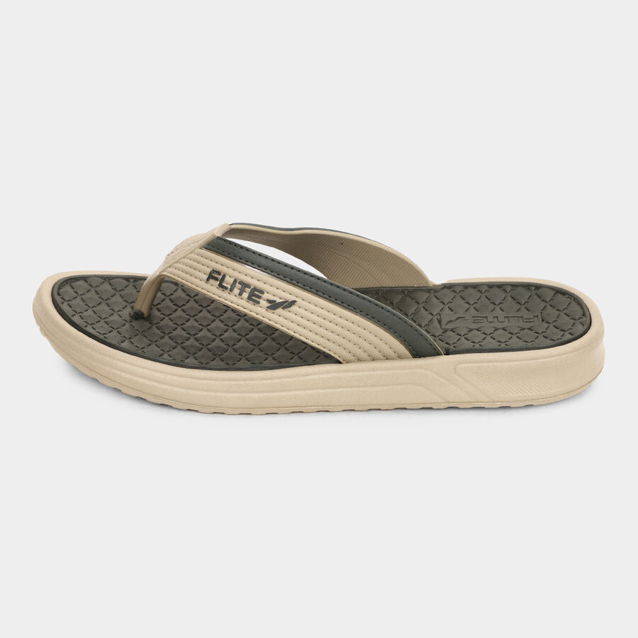 Men's Slippers, Olive, large image number null