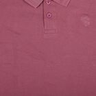 Boys Bright Pink Round Neck Casual Half Sleeve T-Shirt, Pink, small