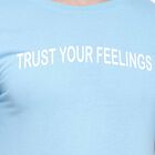 Round Neck T-Shirt, Sky Blue, small image number null