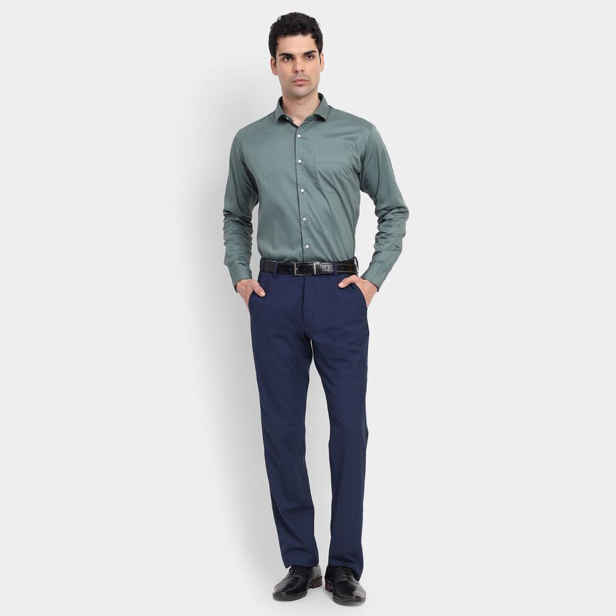 Men's Formal Shirt, हल्का हरा, large image number null