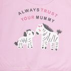 Infants Light Pink Crew Neck Casual Sweatshirt, Lilac, small image number null