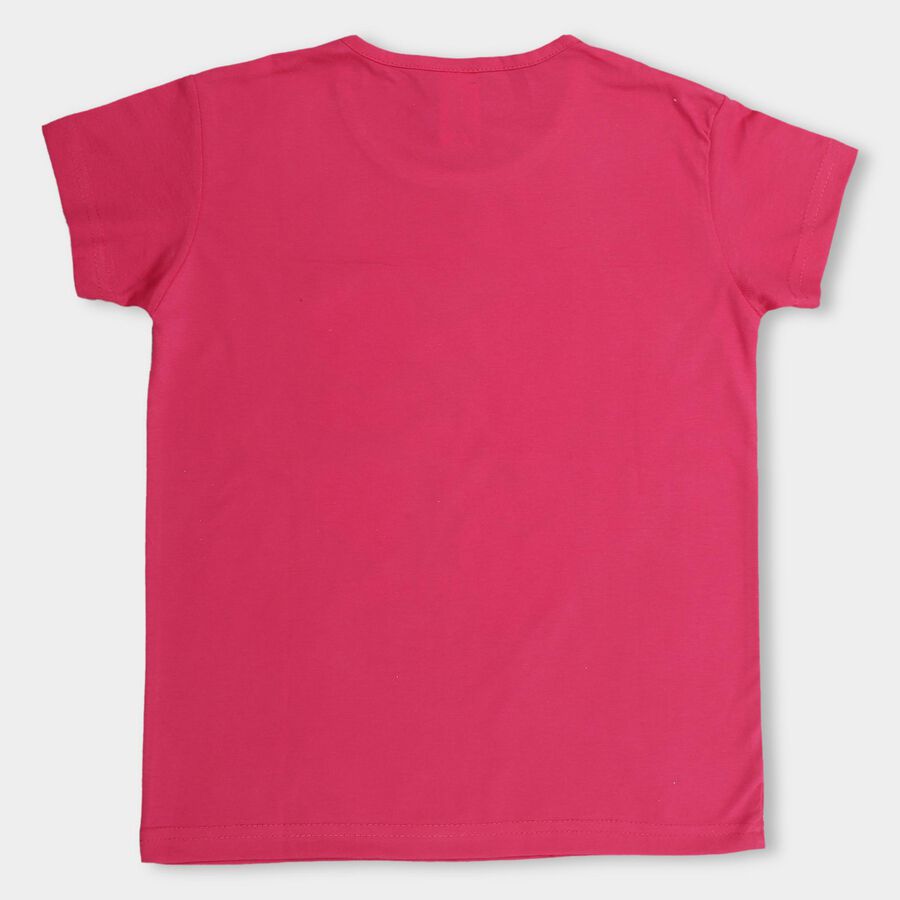 Girls' T-Shirt , Fuchsia, large image number null