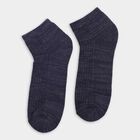 Men's Socks (Pack of 3), नेवी ब्लू, small