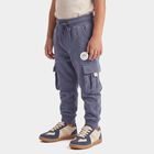 Boys Blue Jogger Cargo Pocket Pyjama, Light Blue, small