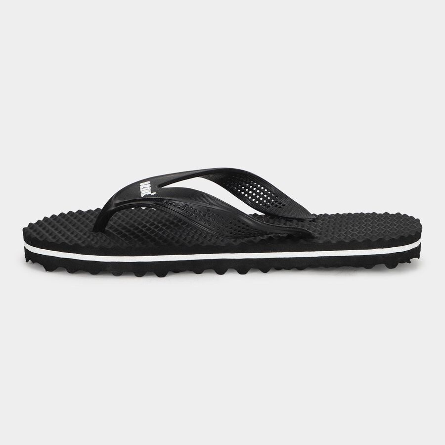 Men's Olive Slip-On Flip-Flops, Olive, large