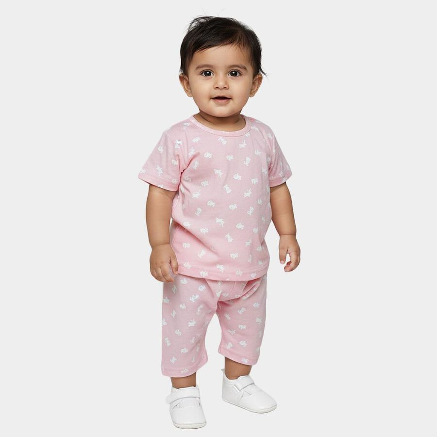 Infants' Capri Set, Light Pink, large